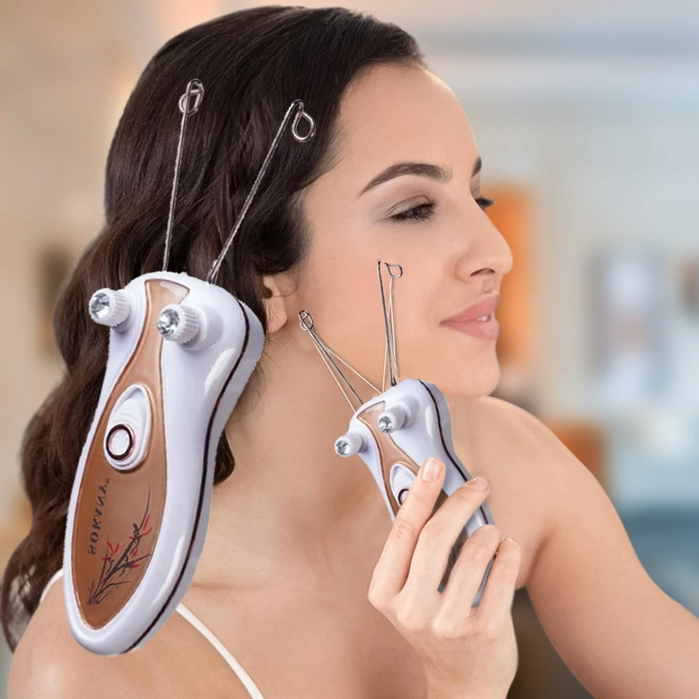 جهاز إزالة شعر الجسم بالخيط