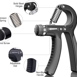 مقوي قبضة اليد لتقوية عضلات اليد و الاعصاب  Hand Gripper